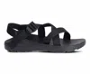 Chaco Men's Z Cloud Sandal In Solid Black In Black