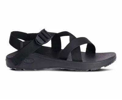 Chaco Men's Z Cloud Sandal In Solid Black