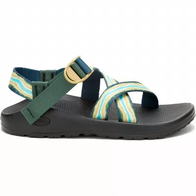 Chaco Men's Z/1 Classic Sandal In Riverbed Deep Aqua In Multi