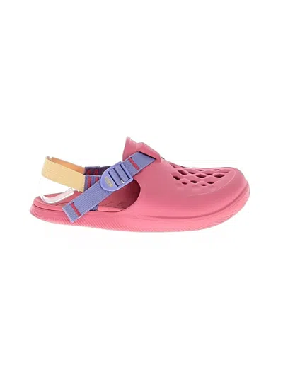 Pre-owned Chaco Mule/clog In Pink