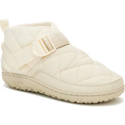 Chaco Ramble Rugged Puffer Slip-on In Ivory Khaki