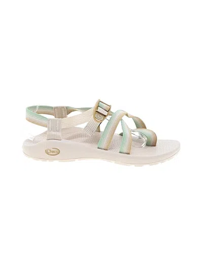 Pre-owned Chaco Sandals In Green