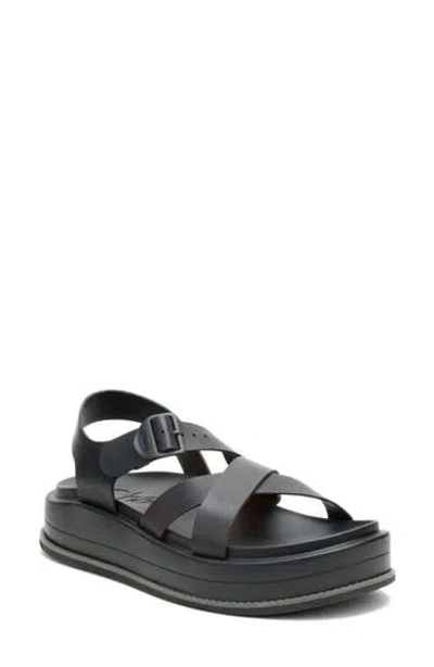 Chaco Townes Midform Sandal In Black