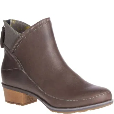 Chaco Women's Cataluna Mid Casual Boots In Taupe In Gray