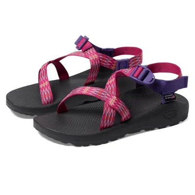 Chaco Women's  Z/ Classic Sandals Mizz Fuschia Adjustable Strap Zogg2760 In Pink