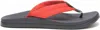 Chaco Women's Chillos Flip Sandal In Tube Spicy Orange In Multi