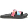Chaco Women's Chillos Slide Sandal In Rose Blue