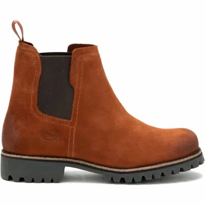 Chaco Women's Fields Chelsea Waterproof Boot In Rust In Brown