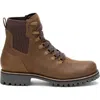 Chaco Women's Fields Lace Waterproof Boot In Maple Brown In Brown
