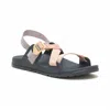 Chaco Women's Lowdown Sandal In Apricot Lilac