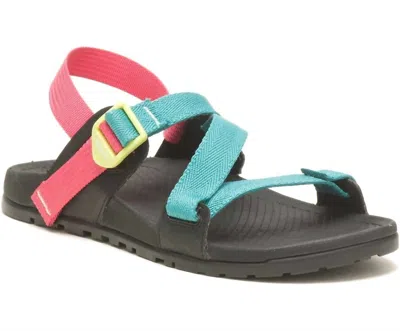 Chaco Women's Lowdown Sandal In Teal Rose