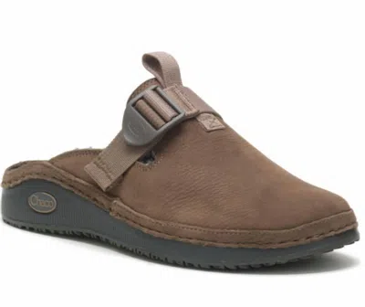 Chaco Women's Paonia Clog In Dark Earth Brown In Multi