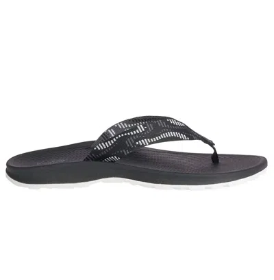 Chaco Women's Playa Pro Web Flip Flops In Vapor Black