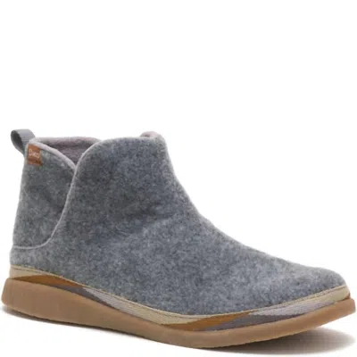 Chaco Women's Revel Mid Casual Slip On Boots In Gray In Multi
