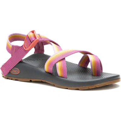 Chaco Women's Z2 Classic Sandals In Brandy Red Violet In Multi