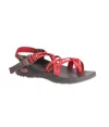 Chaco Women's Z/cloud X2 Sandal In Fabric Peach In Multi