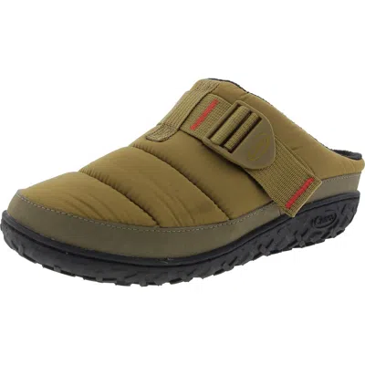 Chaco Womens Buckle Quilted Clogs In Multi