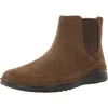 Chaco Womens Cushioned Footbed Leather Ankle Boots