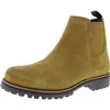 Chaco Womens Lugged Sole Suede Chelsea Boots In Multi