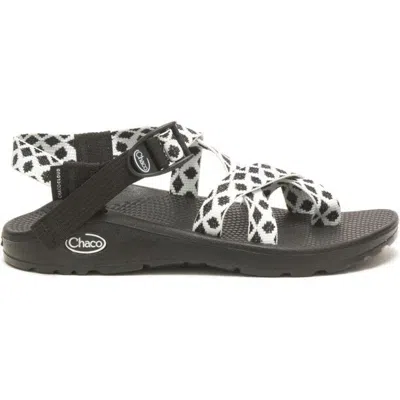 Chaco Z/cloud 2 Jch109506 Sandals Women's 5 Black White Adjustable Strap Zpo2553