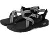 Chaco Z/cloud Jch109504z Women's Us Black White Cushioned Sandals Zogg1769 In Black