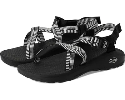 Chaco Z/cloud Jch109504z Women's Us Black White Cushioned Sandals Zogg1769