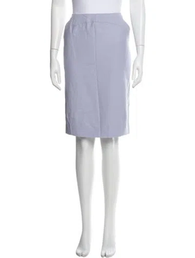 Pre-owned Chado By Ralph Rucci Knee-length Skirt In White