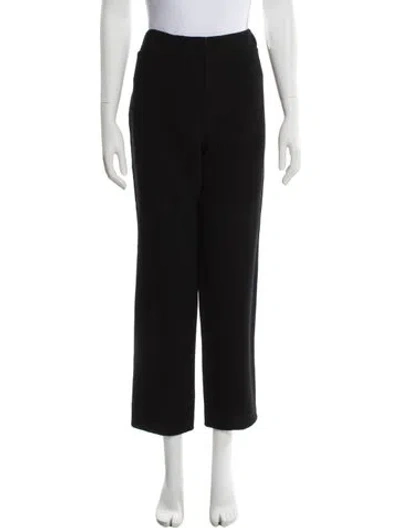 Pre-owned Chado By Ralph Rucci Straight Leg Pants In Black