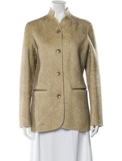 Pre-owned Chado By Ralph Rucci Vintage 1990's Blazer In Neutral