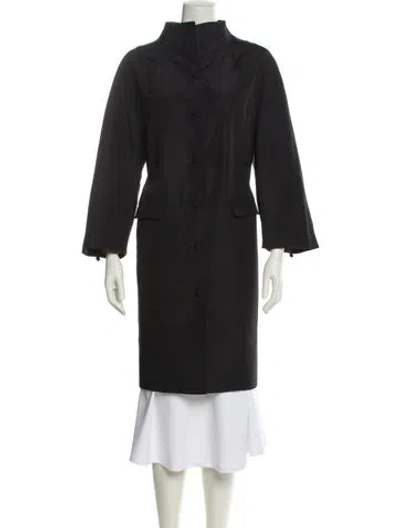 Pre-owned Chado By Ralph Rucci Vintage 2000's Coat In Black