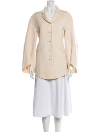 Pre-owned Chado By Ralph Rucci Vintage 2000's Evening Jacket In Neutral