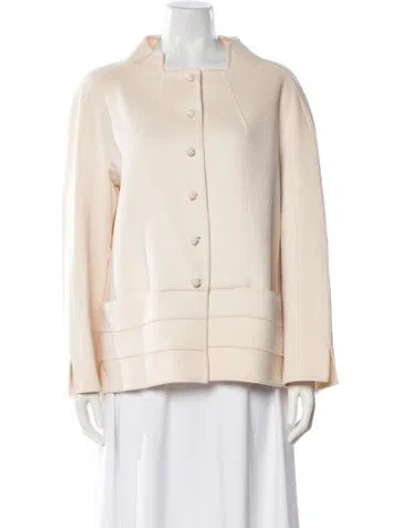 Pre-owned Chado By Ralph Rucci Vintage 2000's Jacket In Neutral