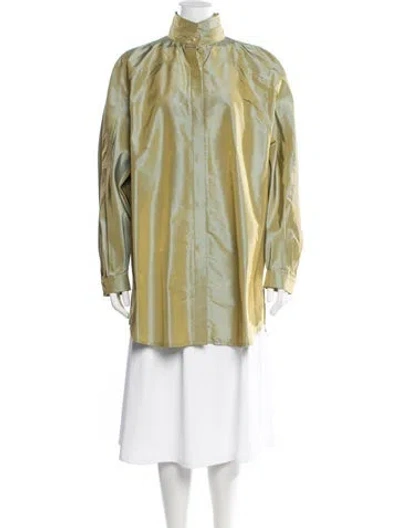 Pre-owned Chado By Ralph Rucci Vintage Jacket In Green