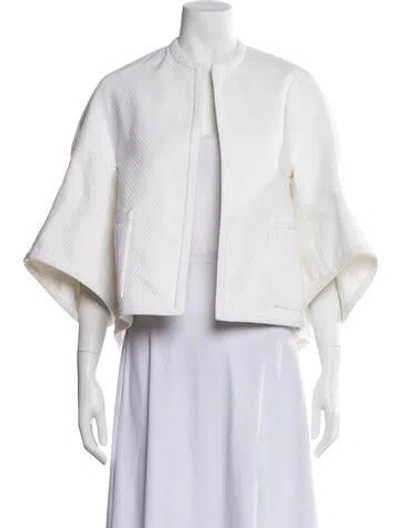 Pre-owned Chado By Ralph Rucci Vintage Jacket In White