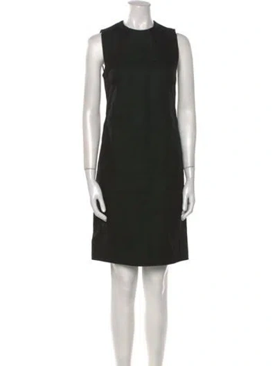 Pre-owned Chado By Ralph Rucci Vintage Knee-length Dress In Black