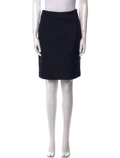 Pre-owned Chado By Ralph Rucci Vintage Knee-length Skirt In Black