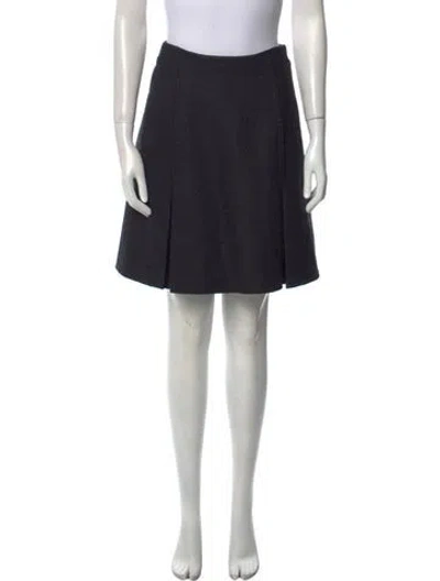 Pre-owned Chado By Ralph Rucci Vintage Knee-length Skirt In Black