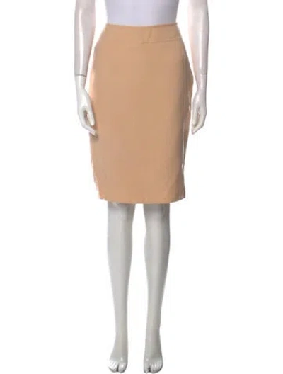 Pre-owned Chado By Ralph Rucci Vintage Knee-length Skirt In Neutral