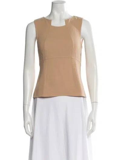 Pre-owned Chado By Ralph Rucci Vintage Late 1990's - Early 2000's Top In Neutral