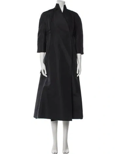 Pre-owned Chado By Ralph Rucci Vintage Long Dress In Gray