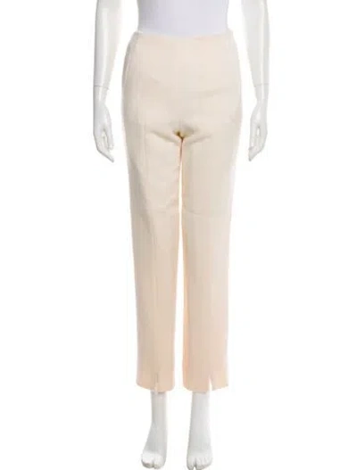 Pre-owned Chado By Ralph Rucci Vintage Straight Leg Pants In Neutral
