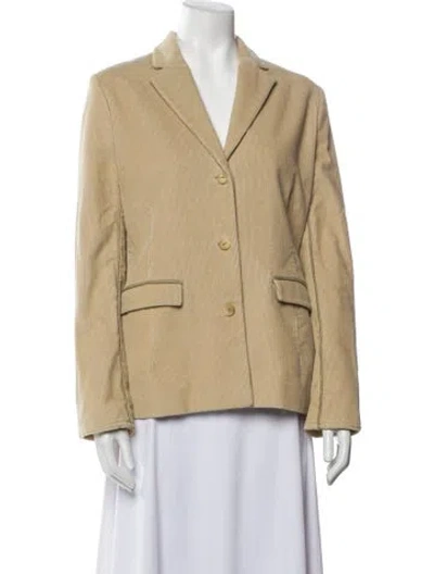 Pre-owned Chado By Ralph Rucci Vintage Striped Blazer In Neutral