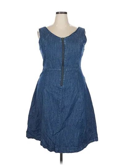 Pre-owned Chadwicks Casual Dress In Blue