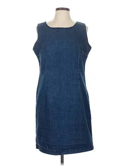 Pre-owned Chadwicks Casual Dress In Blue