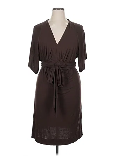 Pre-owned Chadwicks Casual Dress In Brown