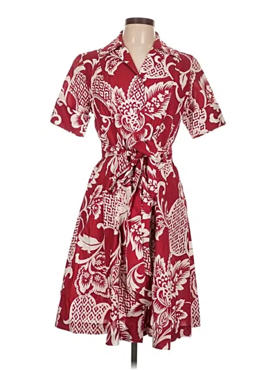 Pre-owned Chadwicks Casual Dress In Burgundy