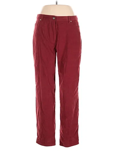 Pre-owned Chadwicks Casual Pants In Burgundy