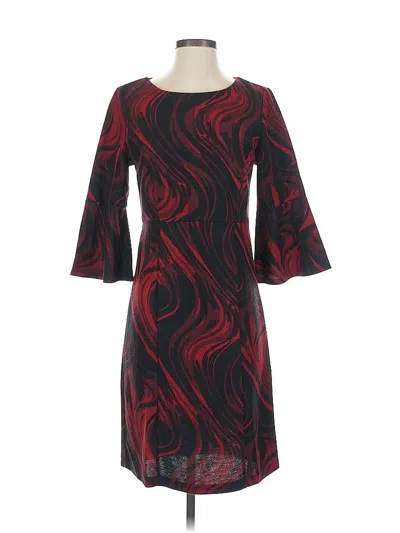 Pre-owned Chadwicks Cocktail Dress In Burgundy