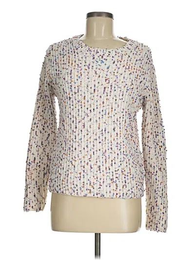 Pre-owned Chadwicks Pullover Sweater In White