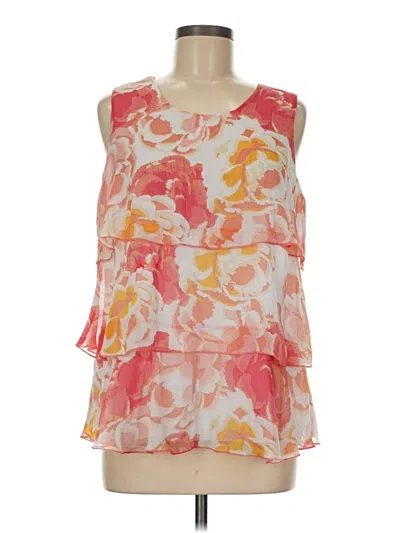 Pre-owned Chadwicks Sleeveless Blouse In Pink